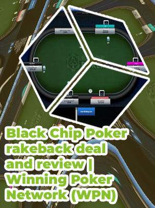 Black chip poker